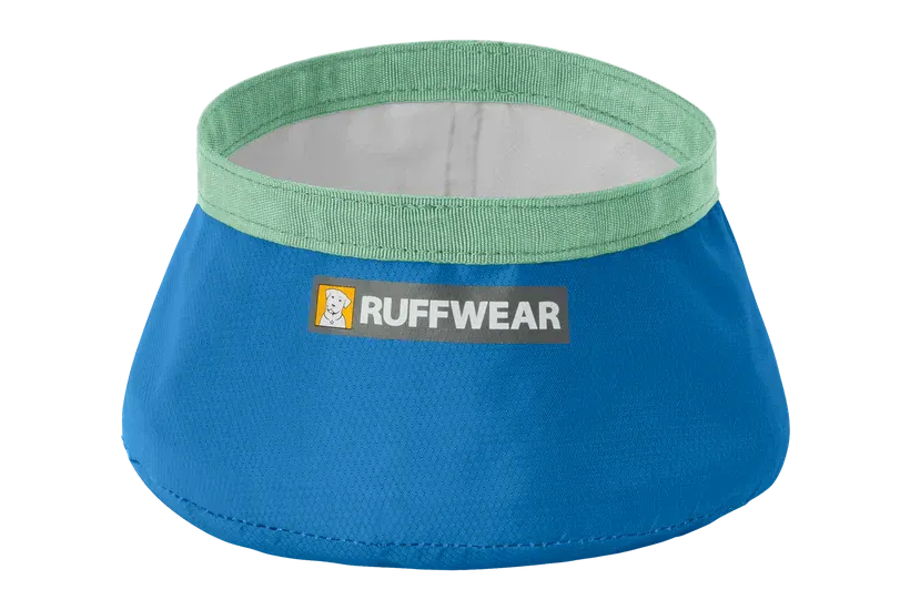 Ruffwear Trail Runner™ Ultralight Dog Bowl (Blue)