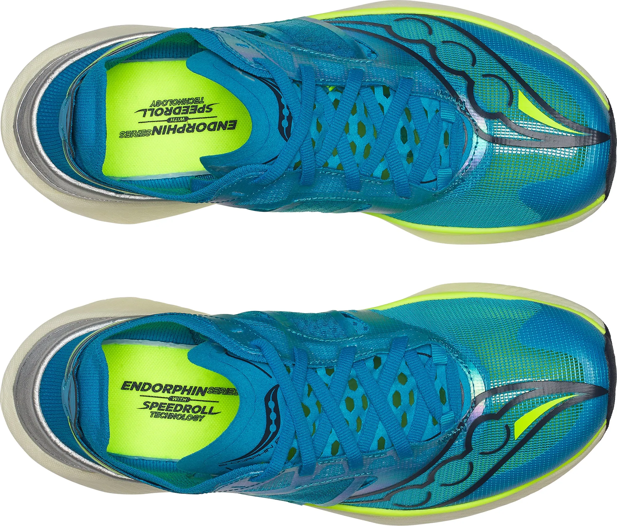 Saucony Endorphin Elite Womens Running Shoes - Blue