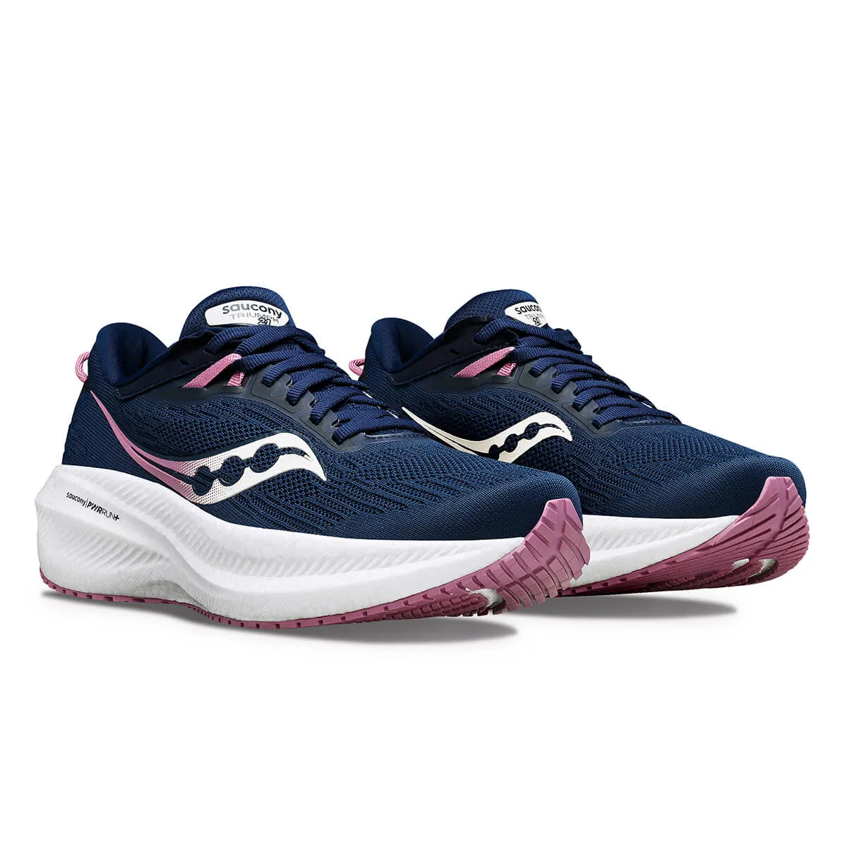 Saucony Triumph 21 Womens | Navy/orchid