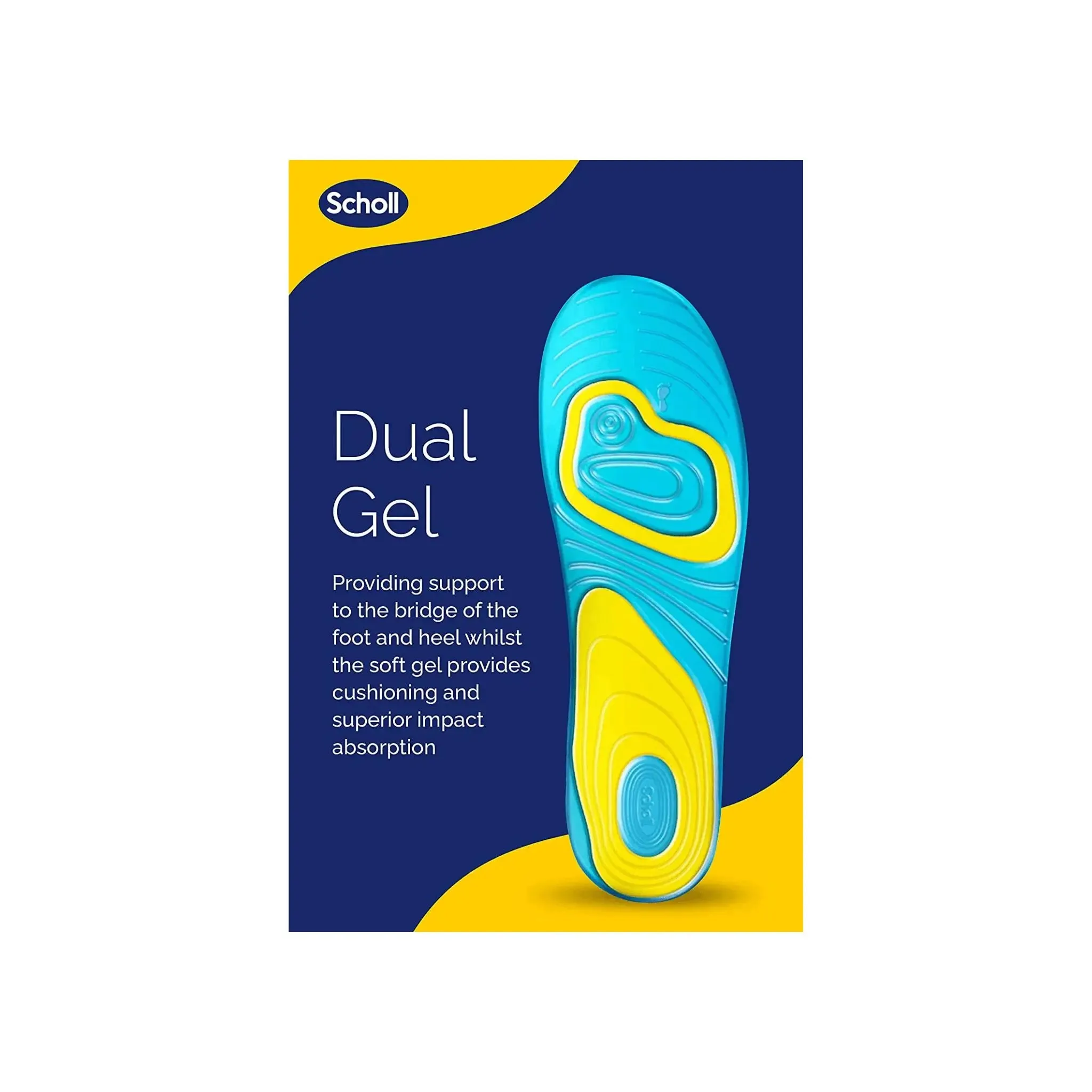 Scholl Gel Activ Everyday Insoles For Men