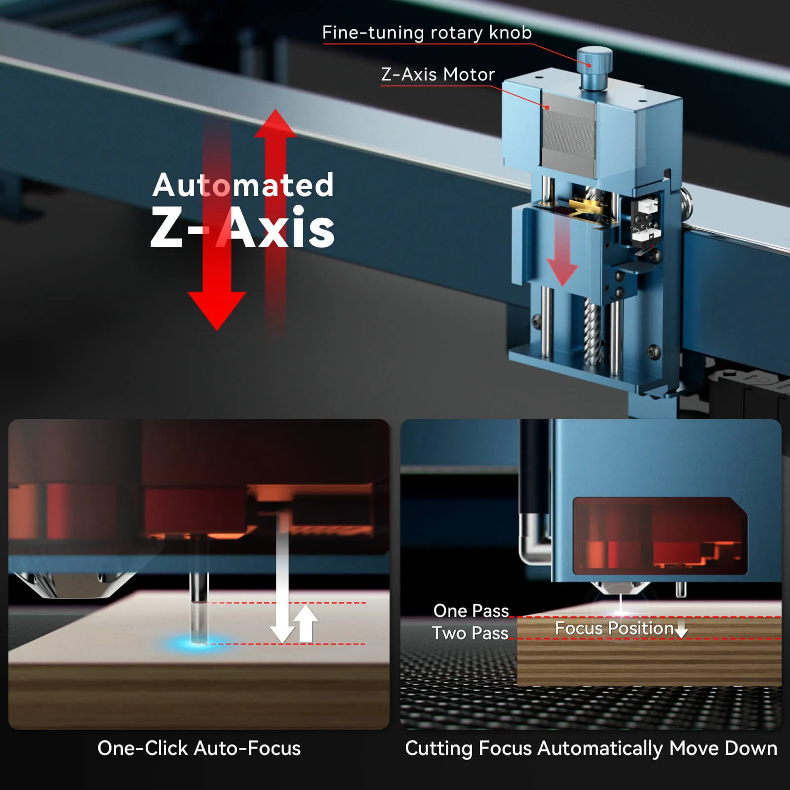 SCULPFUN S70 MAX 70W Laser Engraver and Cutting Machine