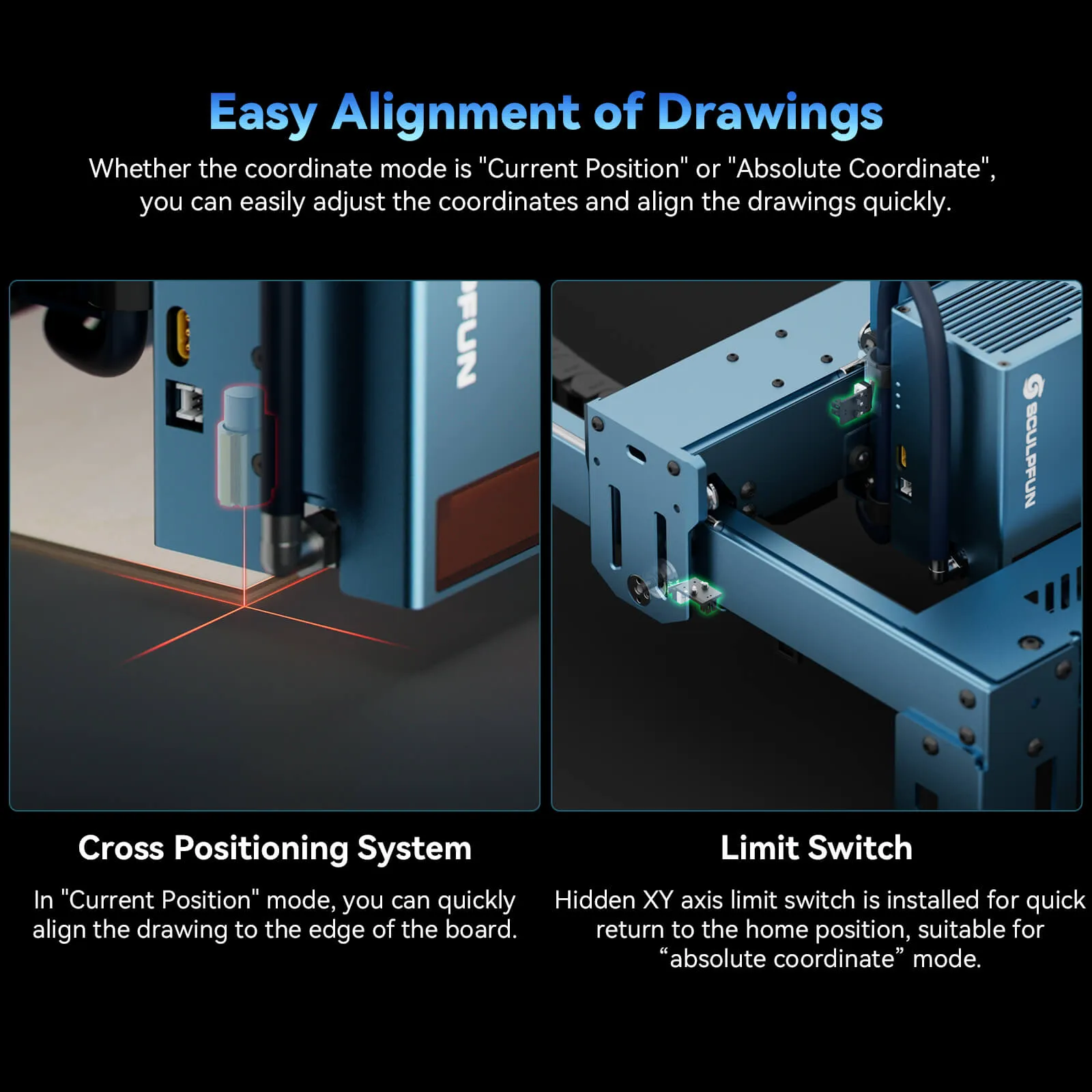 SCULPFUN S70 MAX 70W Laser Engraver and Cutting Machine