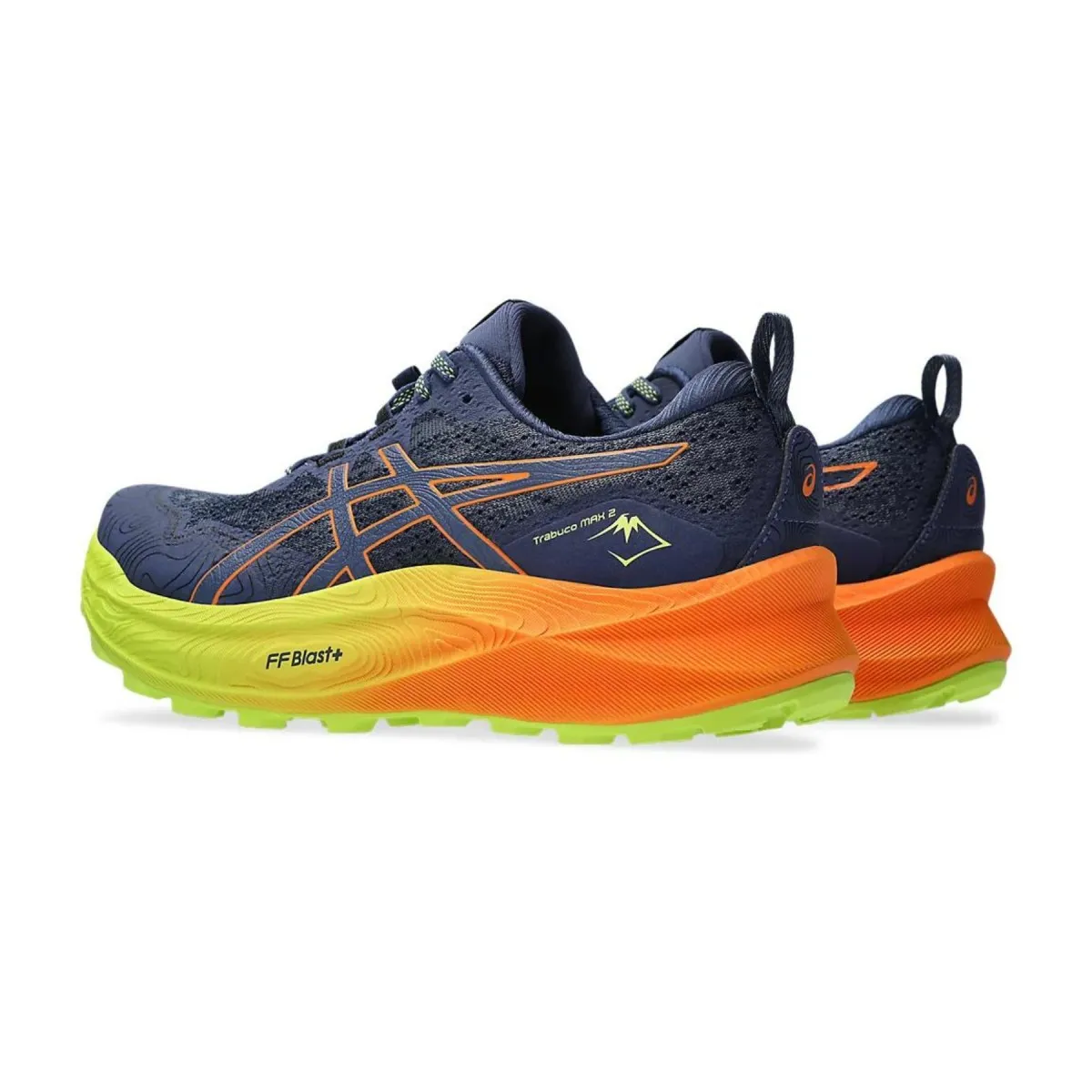 Shoes Asics Trabuco Max 2 Blue Yellow