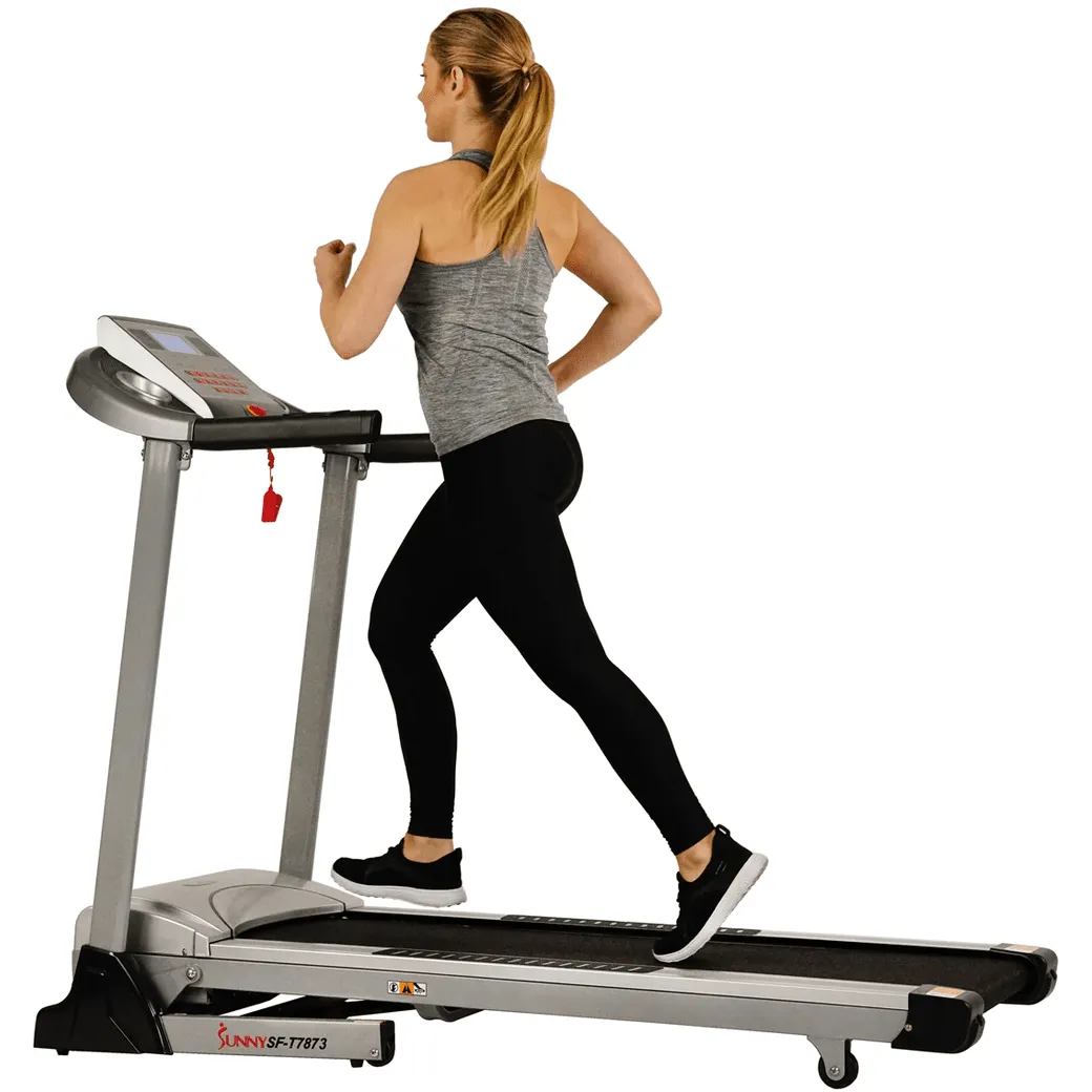 Sunny Health & Fitness Treadmill with Auto Incline