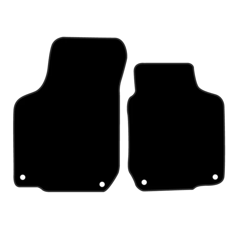 Tailor Made Floor Mats Suits Volkswagen VW Bora 1998-2005 Custom Fit Front Pair Oval Clips