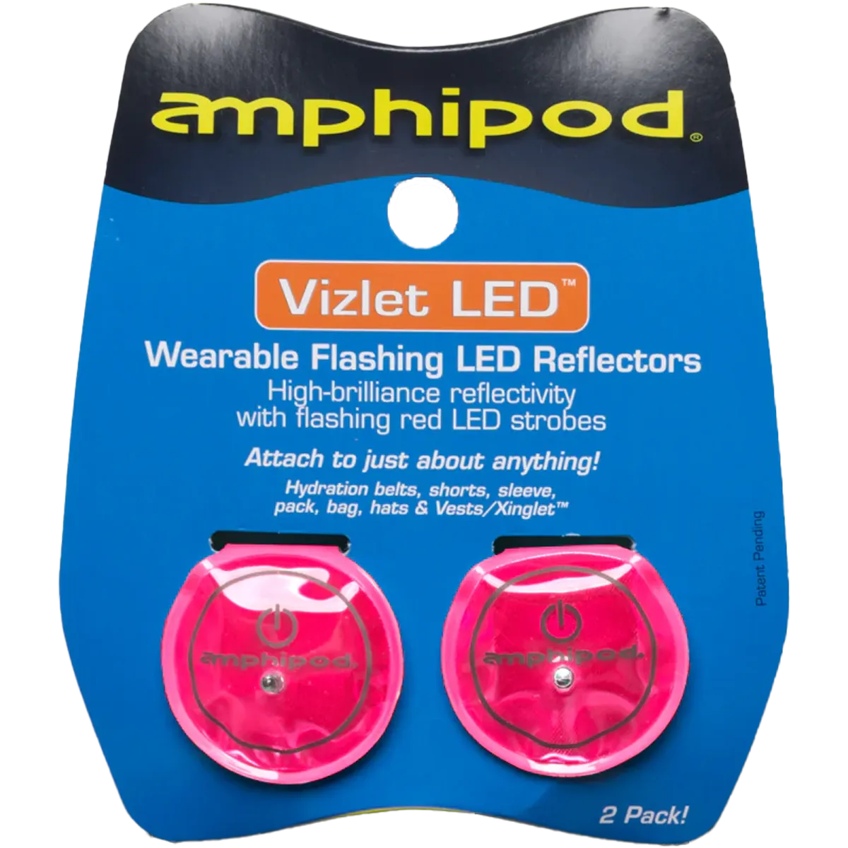 Vizlet Flash Mini LED Reflectors 2-pack