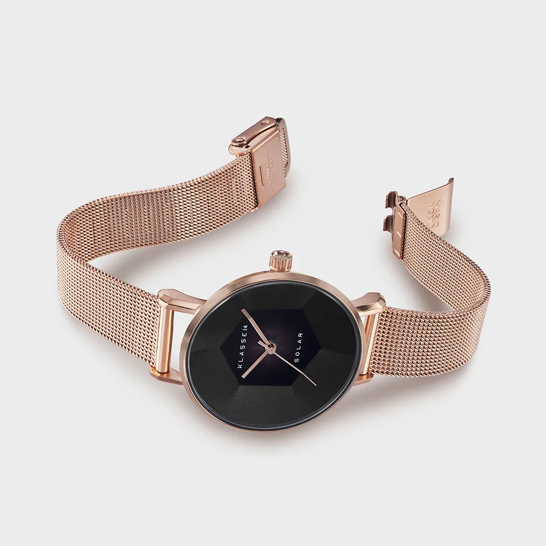 Volare Solar 34 / Darkness Rose Gold Mesh