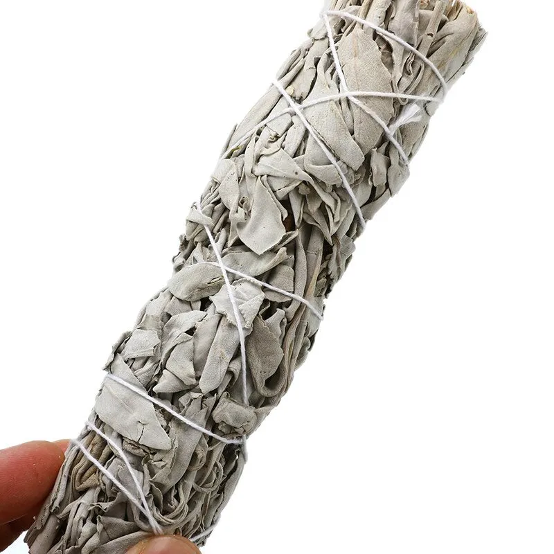 White Sage Bundle White Sage California White Sage Pure Leaf Smoky Purification Smoking for Indoor Purification Bundles Sage