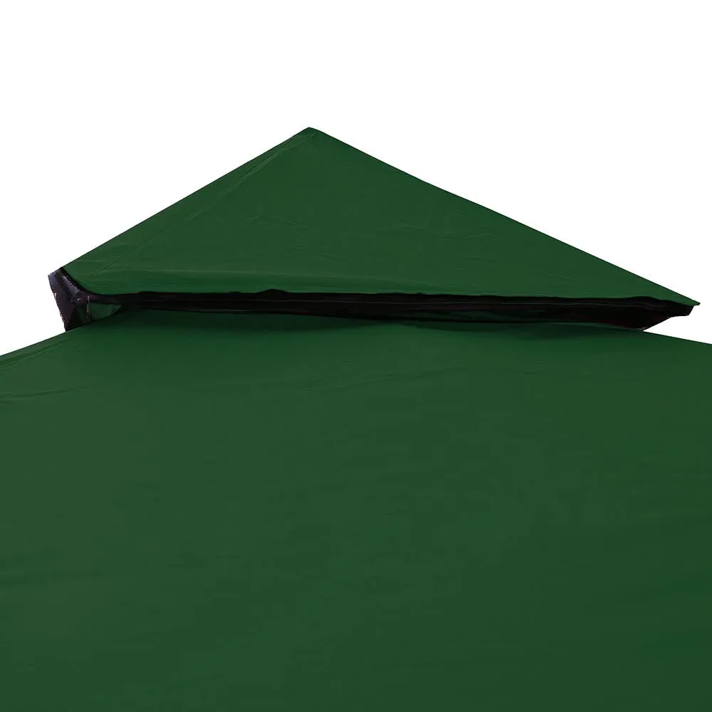 Yescom 10' x 10' Gazebo Replacement Canopy 2-Tier